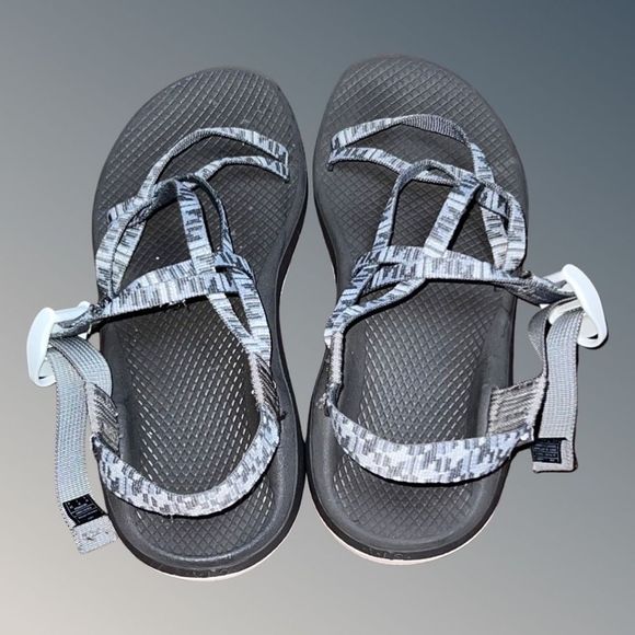 Chaco ZCloud X Echo Paloma Women’s Gray Strappy Sport Sandals Size 9 - Picture 3 of 6